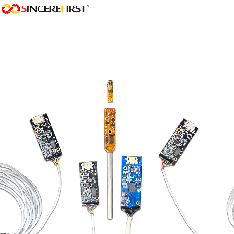 Triple-Lens USB Endoscope Camera for Two-View Pipe Inspection